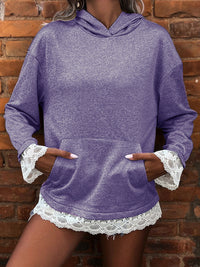 Casual Hooded Long Sleeve Pullover Regular Multi-color Women's Sweater