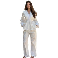 Women's Long-Sleeve Shirt Fashionable Casual Set