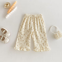 Children's Sleeveless Top Fashionable Casual Pants Two-piece Set