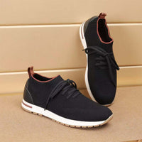 Summer Flyknit Slip-on Casual Men's Shoes