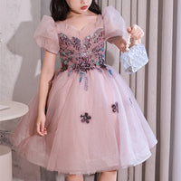 Children Host Summer Performance Princess Dress