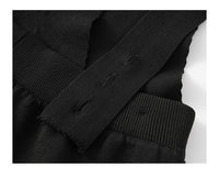Sleeveless High Waist Strap Casual Knit Jumpsuit Autumn