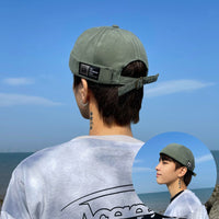 Retro Melon Hat Male Four Seasons Hip-hop Korean Version Of Beret Hat Street Hipsters Hats Without Eaves Landlord Women