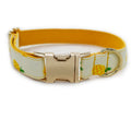 Yellow Pineapple Pet Collar