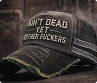 Creative And Versatile Text Printed Baseball Cap