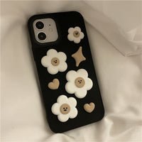 Three-dimensional Sun Flower Phone Case