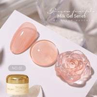 Milk Jelly Solid Color Summer Ice UV Polish