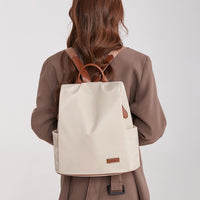 Women's Large-capacity Portable Fashionable Oxford Cloth Backpack