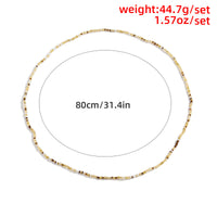 Boho Multi-Layer Colorful Beaded Waist Chain