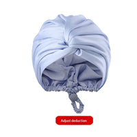 Silk-like Fabric Stretch Satin And Ice Sleep Caps