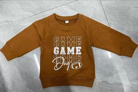 Alphabet Print Sweatshirt Children's Long Sleeves