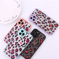 Ins Style Leopard Print New Type Skin Broken Point Personalized Mobile Phone Case