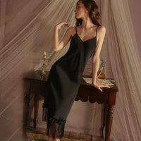 DZ Guiruo Deep V Push-Up Padded Lingerie Nightdress
