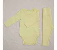 Children's Clothing Spring Baby Jumpsuit High Waist Belly Protection Pants Suit