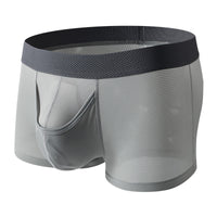 Men's Ice Silk Boxer Mesh Breathable Underwear