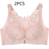 Lace Large Size Thin Front Buckle Underwear