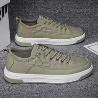 Breathable Canvas Men's Shoes Thin Type Sports And Leisure