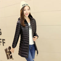Womens Stylish Casual Slim-fit Cotton-padded Jacket