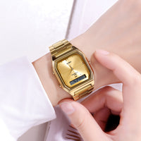Mens Multifunctional Sports Waterproof Alarm Electronic Watch