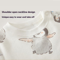 Baby Long Johns Top Bottom Suit Baby Underwear