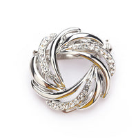 Women's Dual Purpose Silk Scarf Buckle