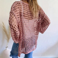 Comfortable Casual Fashionable Women's Loose Knit Sweater