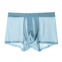 Summer Men's Ice Silk Seamless Mesh Shorts
