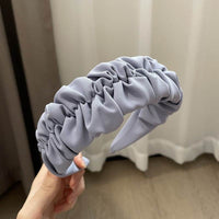 Vintage Pleated Wide Edge Hair Band