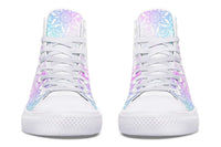 Fashion Printed Couple High Top Canvas Shoes