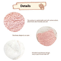 New Pet Cloak Cute Cotton Velvet Winter Warm For Cats And Dogs Cute Sleeping Blanket