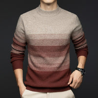 Pure Wool Half Turtleneck Thick Warm Sweater