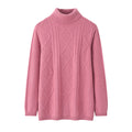 Women's Double-strand Thick Wool Knitted Bottoming Shirt