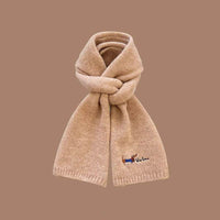 All-matching Warm Cold-proof Wool Knitted Small Scarf Women