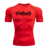 Men's T-shirt Short-sleeve Quick-dry Printed Sports Short-sleeve