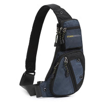 Men's Chest Outdoor Multi-functional Shoulder Messenger Bag