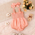 Sleeveless Jumpsuit Going Out Rompers Hair Band Set