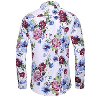 Men's Long-sleeved Shirt Korean Plus Size