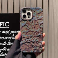 Laser Tinfoil Pattern Mobile Phone Case Protective Cover