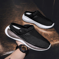 Men's Pump Semi-slipper Sandals Non-slip Sports Hollow Beach Shoes