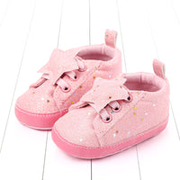 Spring And Autumn New Bright Star Baby Shoes