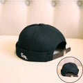 Retro Melon Hat Male Four Seasons Hip-hop Korean Version Of Beret Hat Street Hipsters Hats Without Eaves Landlord Women