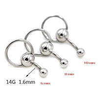 Human Body Puncture Belly Ring Nail