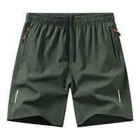 Ouma Summer Ice Silk Quick-drying Five-point Pants
