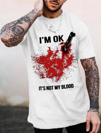 3D Printing T-shirt Men's Cool Viking Printing