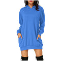 Ladies Gradient Digital Print Hooded Sweatshirt