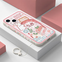 Liquid Silicone Sprite Side View Phone Case