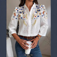 Spring New Arrival Retro-Printed Shirt