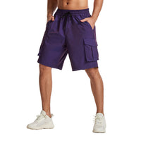 Fashion Work Clothes Fifth Pants Men's Unique Gradient