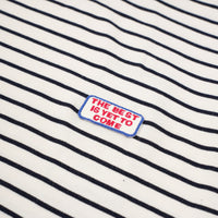 Japanese-style Retro Striped Base Layer Shirt Casual Long-sleeve Trendy T-shirt