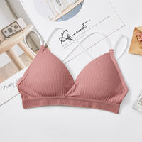 French Triangle Cup Mixed Color Sling Wrapped Chest Japanese
